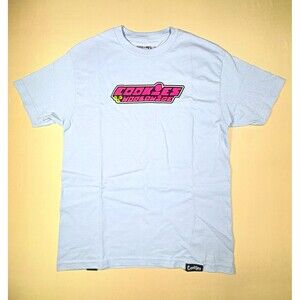 Cookies SF Men's M Light Blue Cookies Worldwide Pink Logo T-Shirt